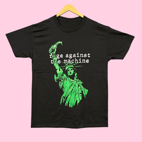 Rage Against the Machine Lady Liberty Heavy Metal Band Tee L - Picture 1 of 4
